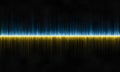 Sound wave abstract background Royalty Free Stock Photo