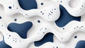 Digital space background image featuring abstract blue particle effects and graphic design visuals