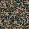 Digital styled camo pattern design Royalty Free Stock Photo