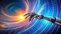 Digital Synapse: A Robotic Expressionist Depiction of Networked Connections Generative AI