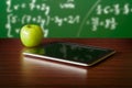 Digital tablet and apple