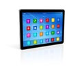 Digital Tablet Computer - apps icons interface