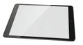 Digital Tablet Device with Blank White Screen Royalty Free Stock Photo