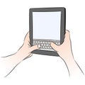 Digital Tablet Device Keyboard Texting