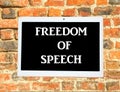 freedom of speech Royalty Free Stock Photo