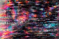 The digital tapestry a symphony of code and light. A close-up image of a computer screen