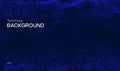 Digital technology ai abstract business blue background for future science and data banner concept. Network connection Royalty Free Stock Photo