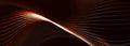 Digital technology background. Directed stream of luminous particles. Big data visualization. 3d rendering