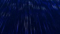 Digital technology background. Directed stream of luminous particles. Big data visualization. 3d rendering Royalty Free Stock Photo