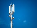 A digital telephone antenna Royalty Free Stock Photo