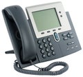 Digital telephone set, on-hook Royalty Free Stock Photo