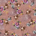 FLOWER PATTERN AND BACKGROUND STUCTURE Royalty Free Stock Photo