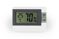 Digital thermo hygrometer Royalty Free Stock Photo