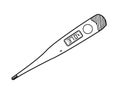 Digital Thermometer Royalty Free Stock Photo