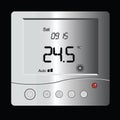 Digital thermostat Royalty Free Stock Photo
