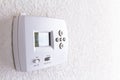 Digital thermostat Royalty Free Stock Photo