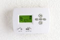 Digital thermostat Royalty Free Stock Photo