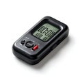 Digital timer countdown: portable electronic clock with stopwatch functionality for various uses on transparent background Royalty Free Stock Photo