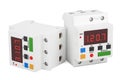 Digital timer switches, 3D rendering