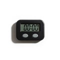 Digital Timer on White Background Royalty Free Stock Photo