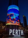 Digital Tower at Yagan Square in Perth, Western Australia