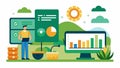 The digital tracking system automatically generates reports and analysis saving farmers time and providing valuable