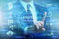 Digital transformation and digitalization technology concept