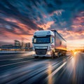 Digital transformation enhances logistics and transportation with automation, analytics, and real-time visibility Royalty Free Stock Photo