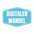 Digital transformation symbol icon called digilater wandel in German language