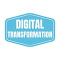 Digital transformation symbol icon