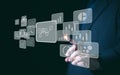 Digital transformation technology strategy, digitization and digitalization of business processes and data,