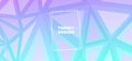 Digital Triangular Background. Abstract Polygon Royalty Free Stock Photo