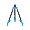 digital tripod camera cartoon vector illustration Royalty Free Stock Photo