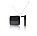 Digital TV Royalty Free Stock Photo