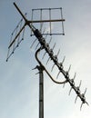 Digital TV Aerial Royalty Free Stock Photo