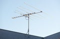 Digital TV Aerial Royalty Free Stock Photo