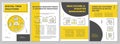 Digital twin solutions brochure template