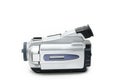 Digital Video Camcorder on Isolated white background Royalty Free Stock Photo