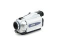 Digital Video Camcorder on Isolated white background Royalty Free Stock Photo