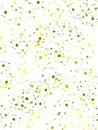 Digital rainbow yellow paint splatter