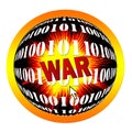 Digital Warfare Royalty Free Stock Photo