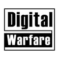 Digital warfare logo vector design Royalty Free Stock Photo
