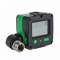 Digital Water Flow Meter for Garden Irrigation Royalty Free Stock Photo