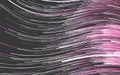 Digital Wave band pink lines abstract background. 3d rendering