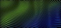 Digital wave lines, tech background. A 3d rendering backdrop, ideal for technology advertisments Royalty Free Stock Photo