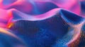 Digital wave particles creating futuristic abstract background Royalty Free Stock Photo