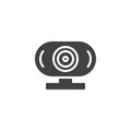 Digital Webcam vector icon