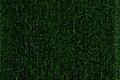 Green digital code background material,Generative AI Royalty Free Stock Photo