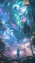 A digital world where virtual and physical realities merge creating a hyper real environment of endless possibilities