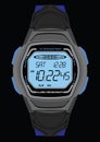 Digital wristwatch